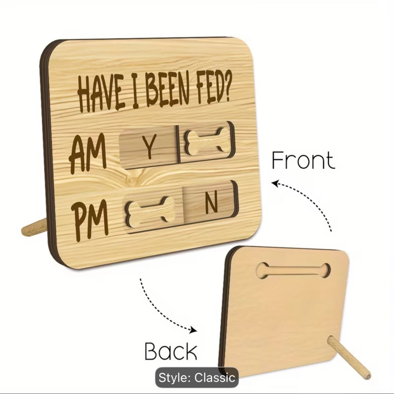 Have I Been Fed Sign