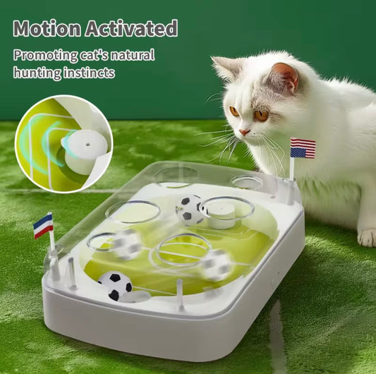 AFP Soccer Kick Play Interactive Cat Toy