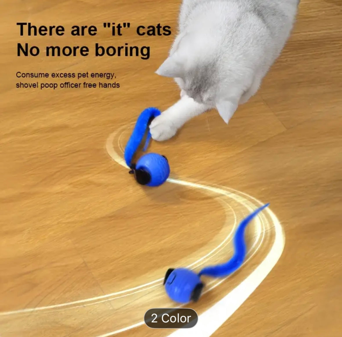 Automatic Rolling Cat Ball Toy