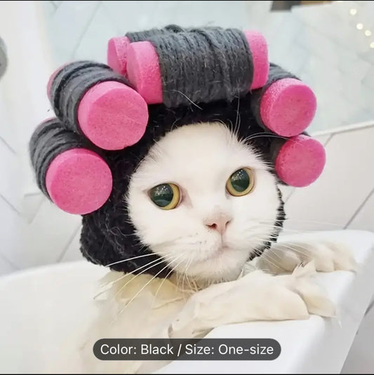 REDUCED - Fun Cat Roller Cap - Illawarra Cat Rescue Support Shop