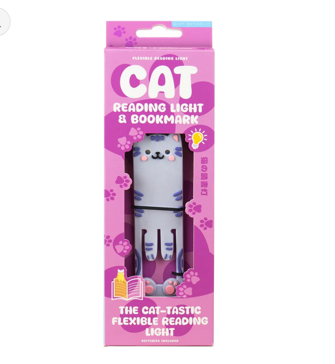 Gift Republic - Reading Light - Cat