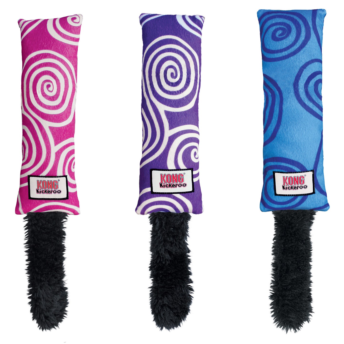 KONG CAT KICKEROO Swirlz CUDDLER - Large - Illawarra Cat Rescue Support Shop