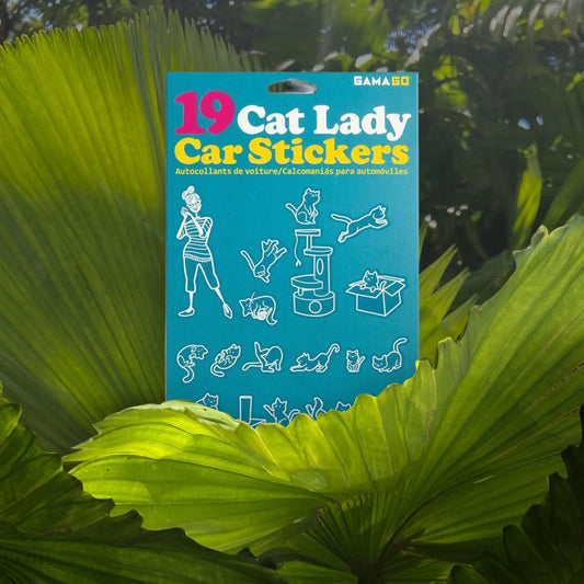 Cat Lady Car Stickers Archie Mcphee