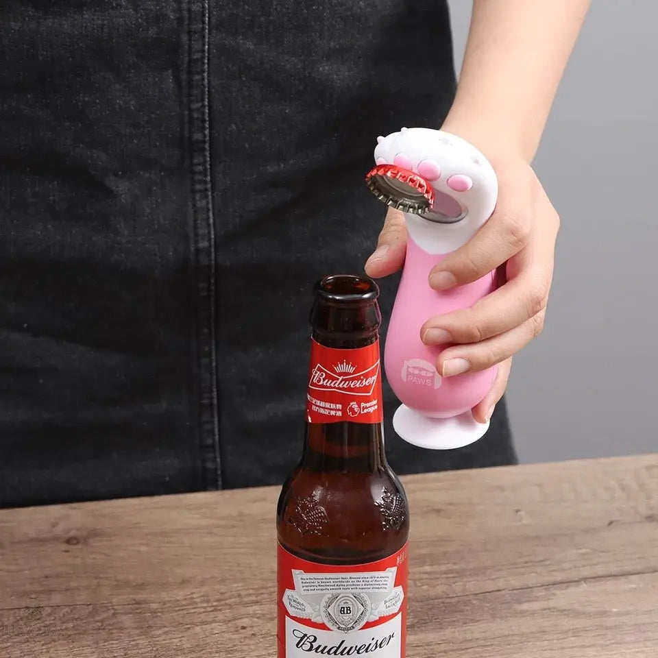 Cat Paw Bottle Opener - Pink Illawarra Cat Rescue Support Shop