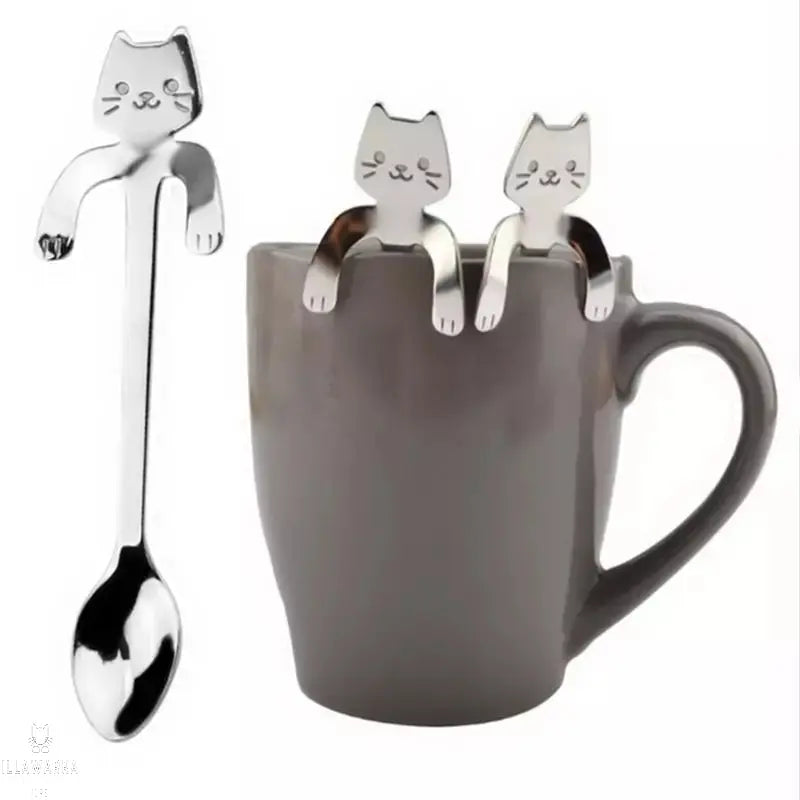 Cat Tea Spoon Illawarra Cat Rescue Support