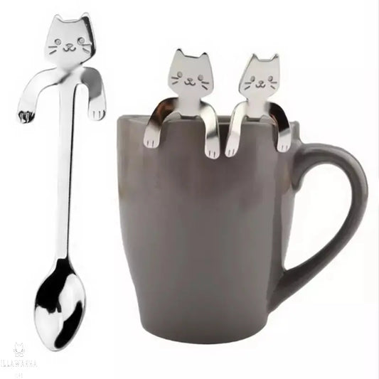 Cat Tea Spoon Illawarra Cat Rescue Support