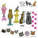 Crazy Cat Lady Bandages Archie Mcphee