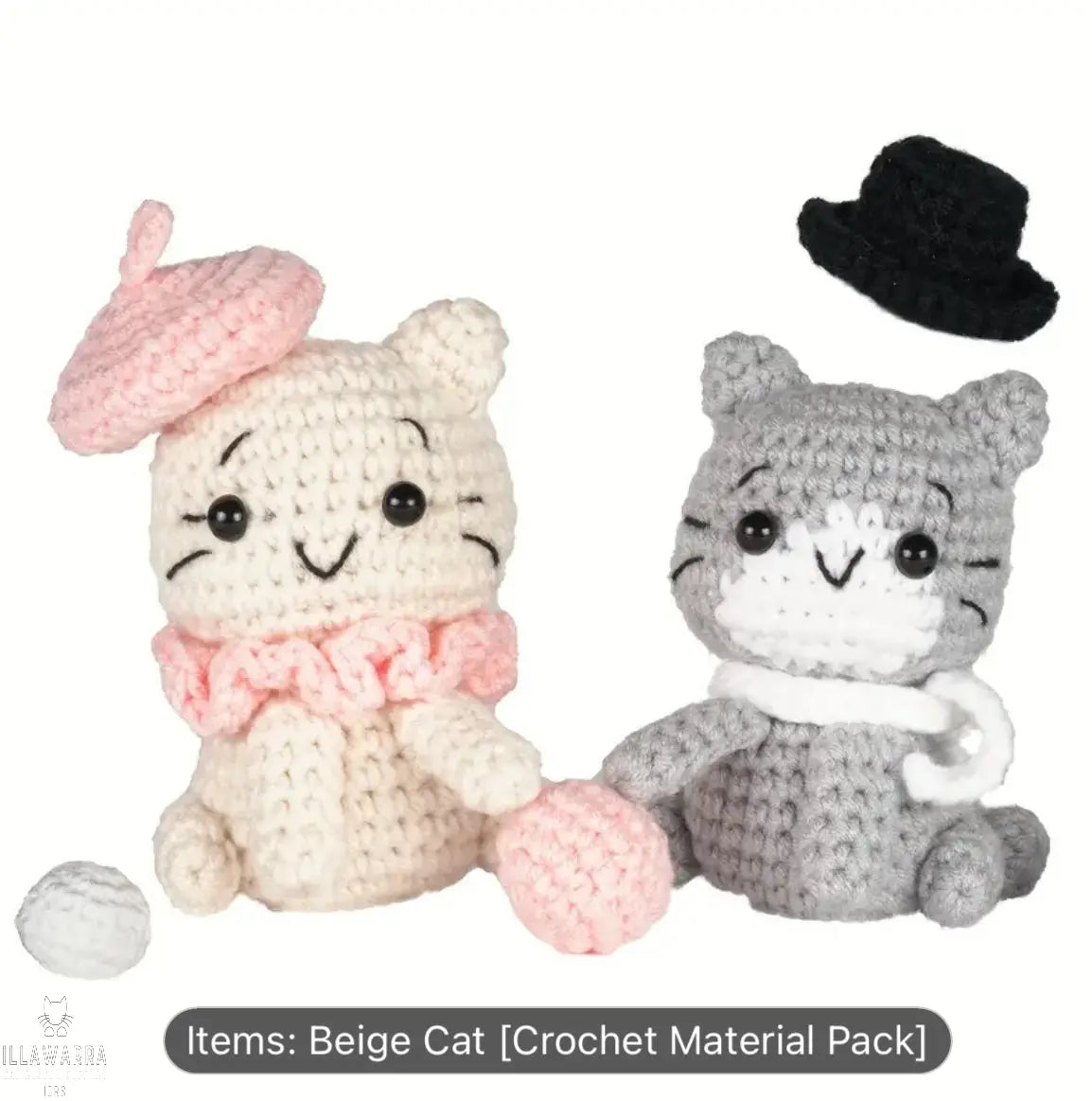 Cute Cat Crochet Kit Illawarra Cat Rescue Support Shop