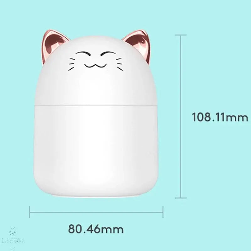 Cute Cat Humidifier - Pink Cat - USB Illawarra Cat Rescue Support Shop