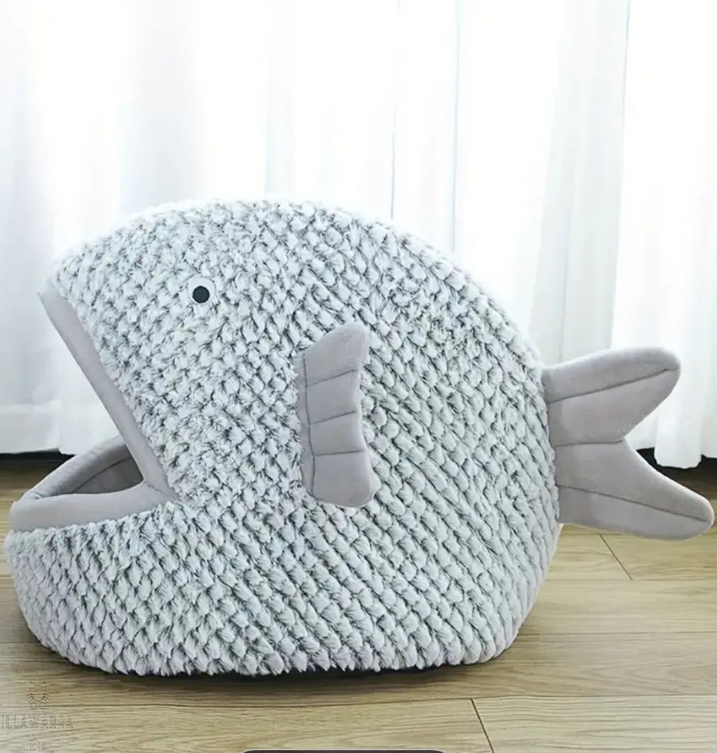 Fish Shaped Cat Bed-Large Illawarra Cat Rescue Support