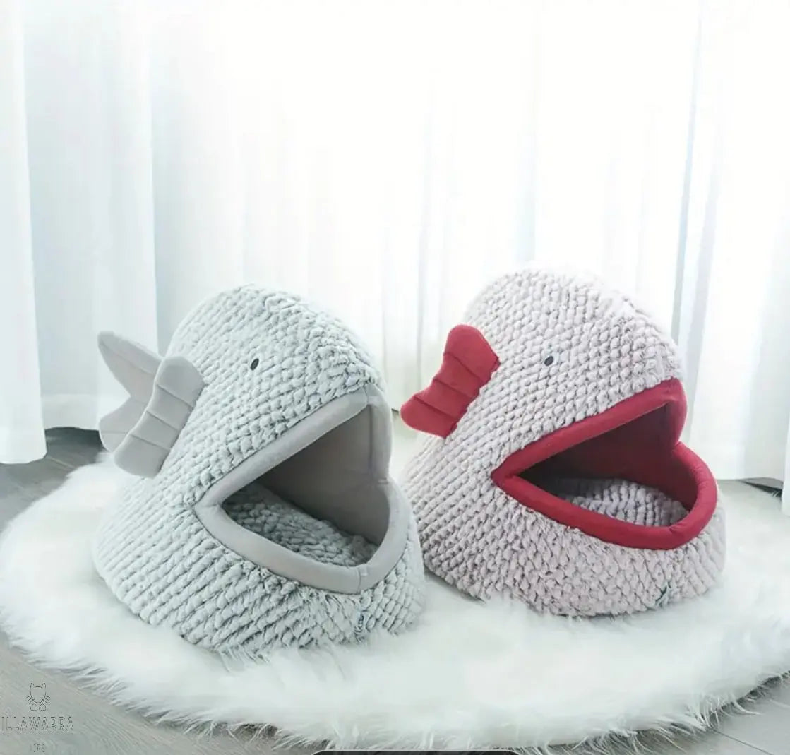 Fish Shaped Cat Bed-Large Illawarra Cat Rescue Support