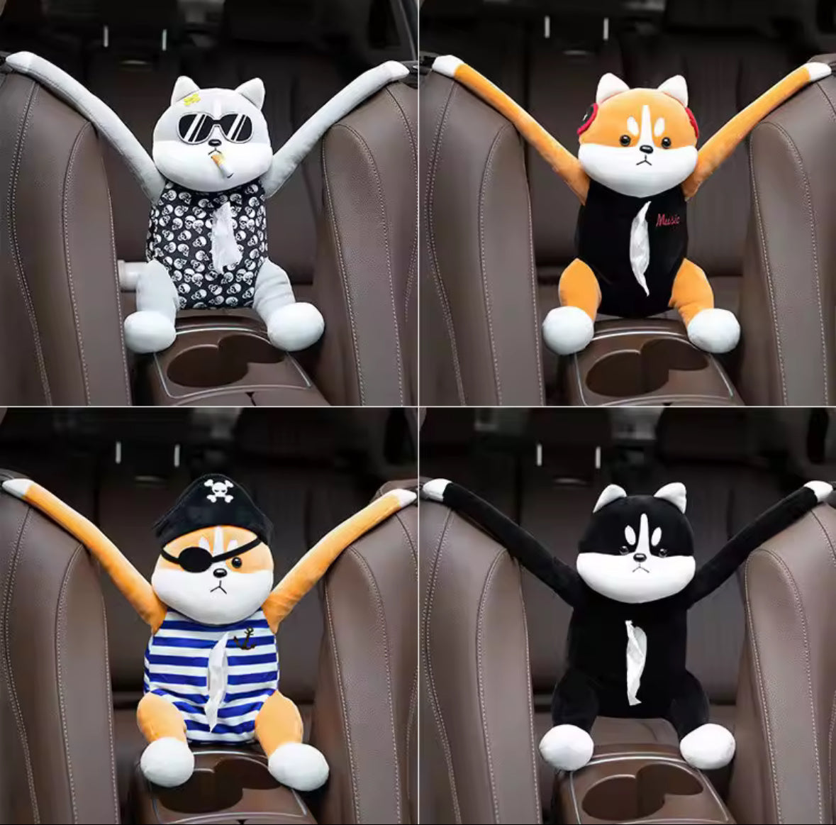 Hanging Car Tissue Holder