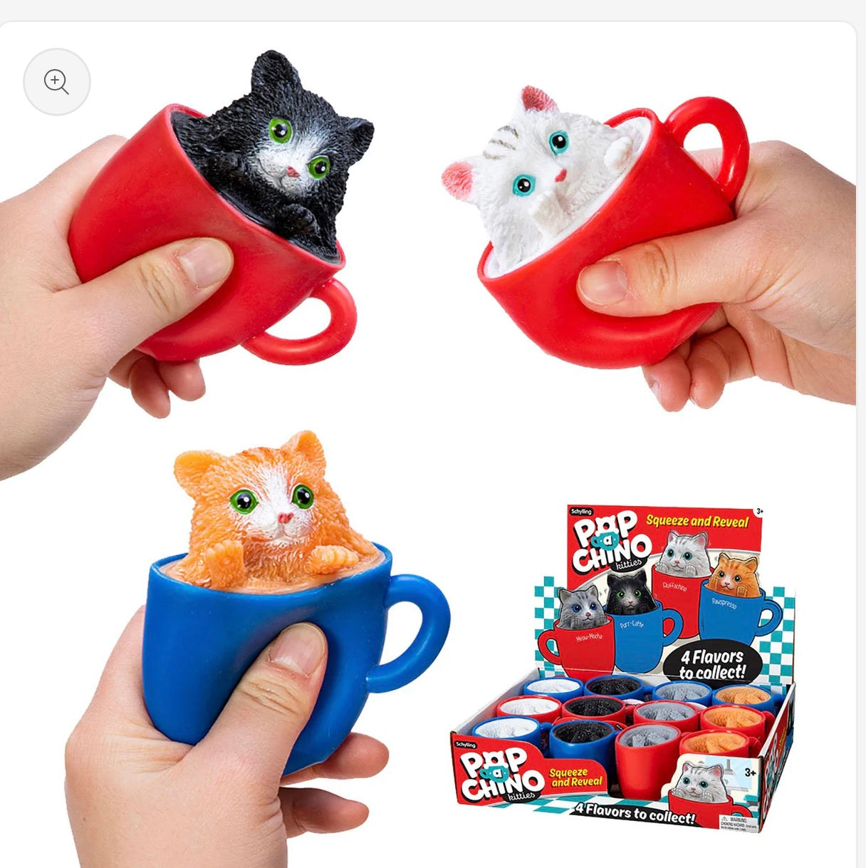 Schylling - Pop-A-Chino Kitties
