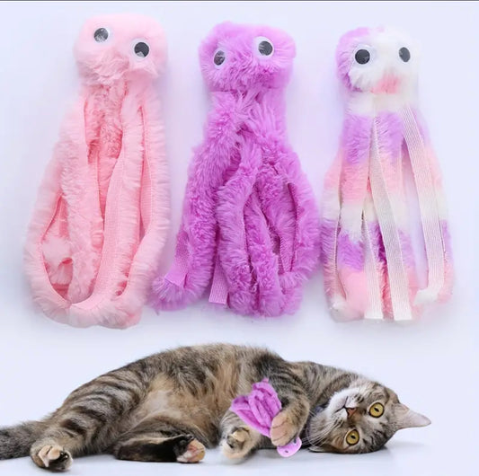 Octopus Toy for Cats - Illawarra Cat Rescue Support Shop