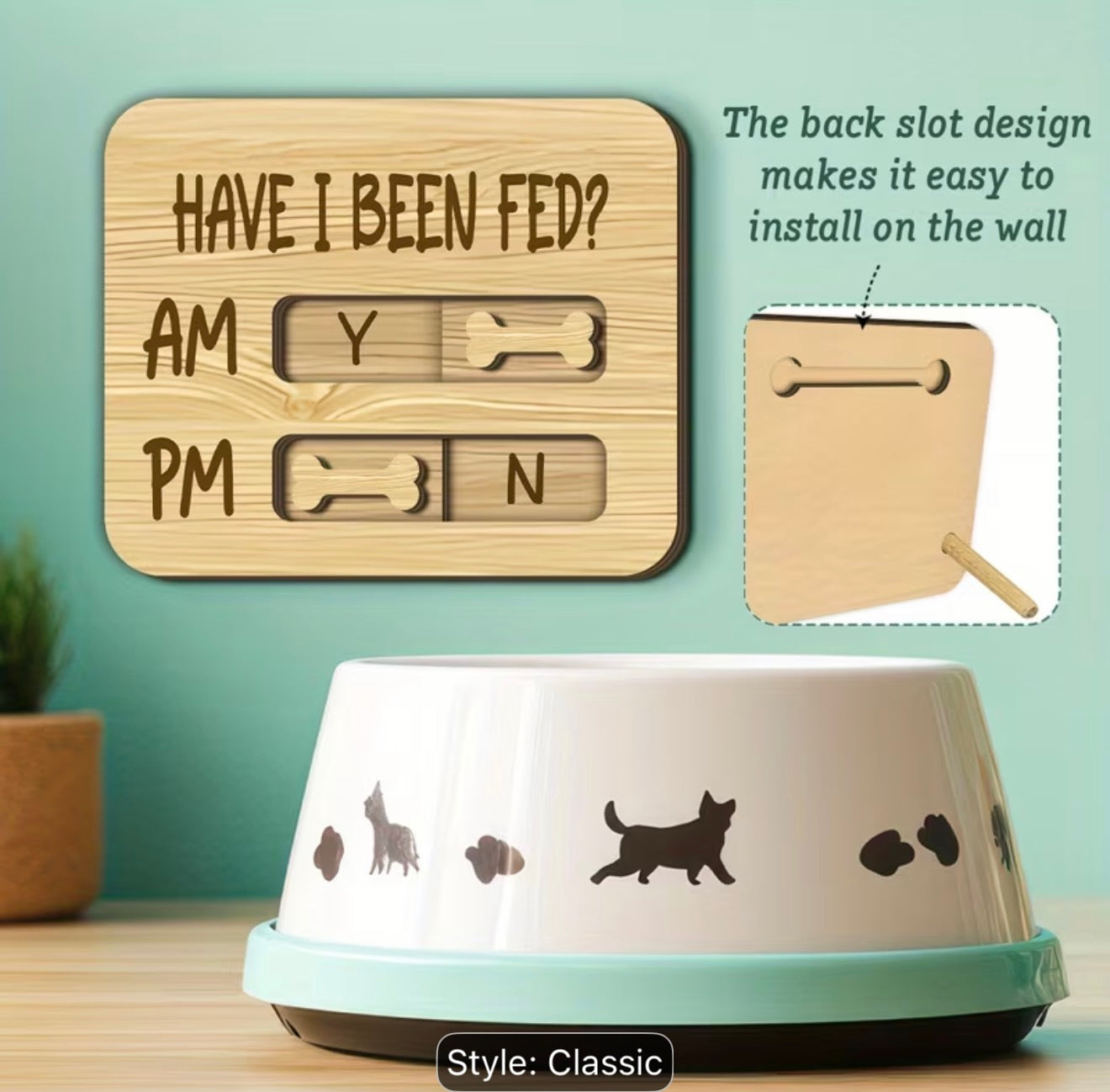 Have I Been Fed Sign
