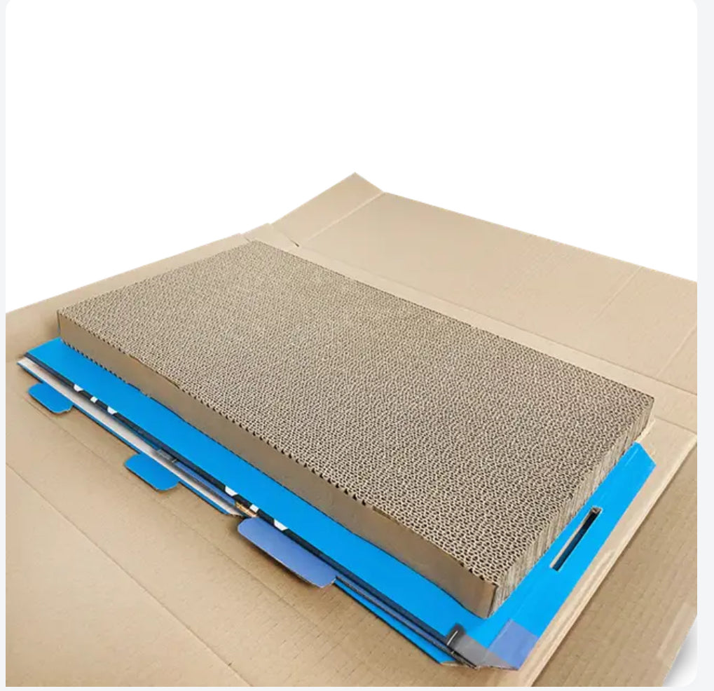 ZODIAC Cat Scratcher-Ice Cream Van- Blue