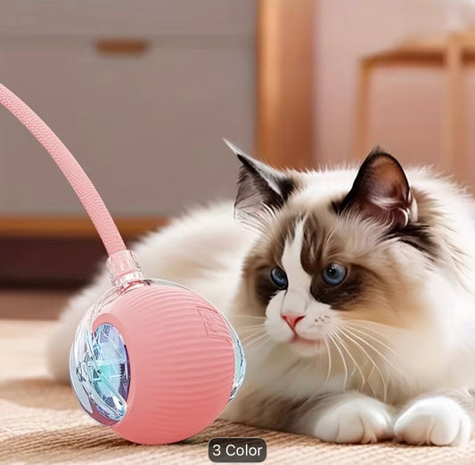 USB Automatic Rolling Cat Ball Toy