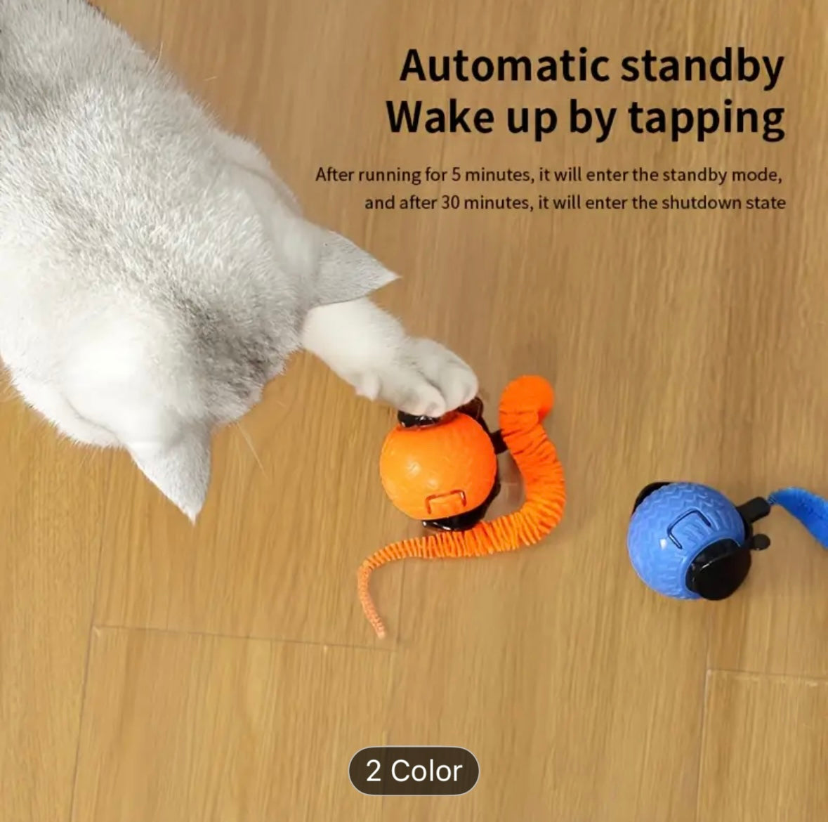 Automatic Rolling Cat Ball Toy