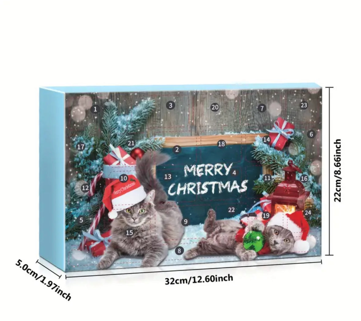 Christmas Cat Toy Advent Calendar