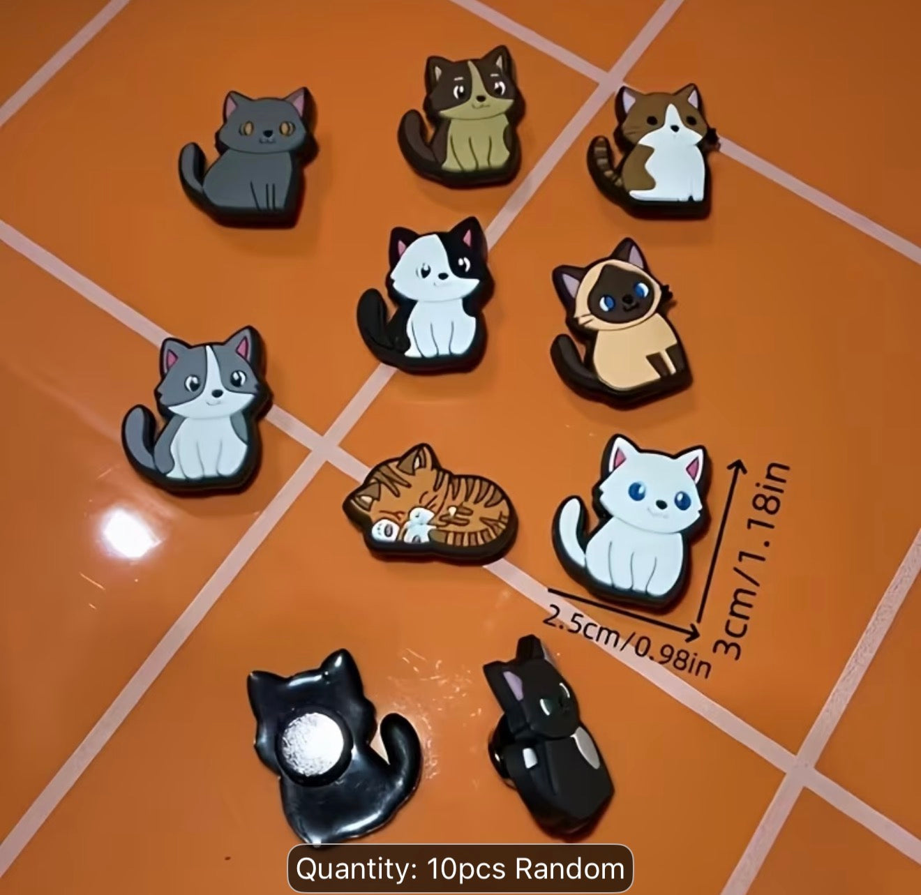 Cat themed Fridge Magnets