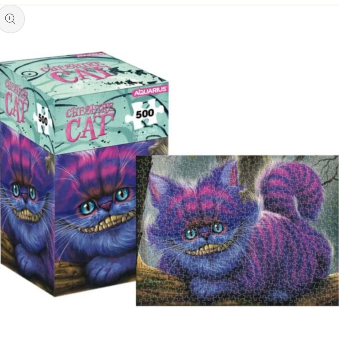Aquarius - Cheshire Cat 500 Piece Jigsaw Puzzle (Vertical Box)