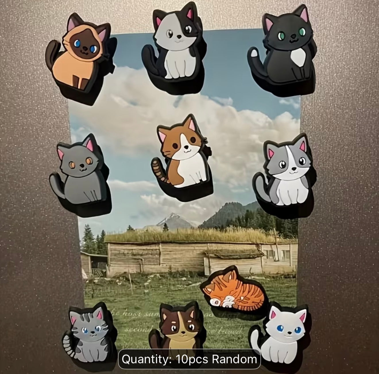 Cat themed Fridge Magnets