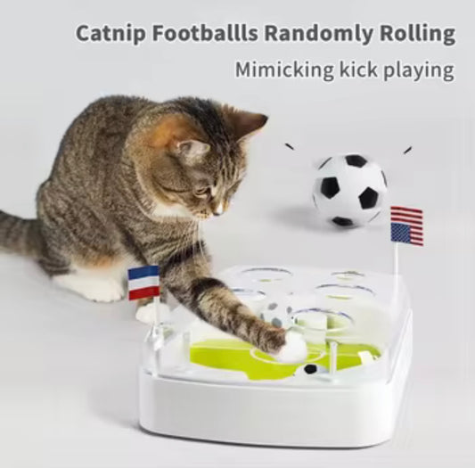 AFP Soccer Kick Play Interactive Cat Toy