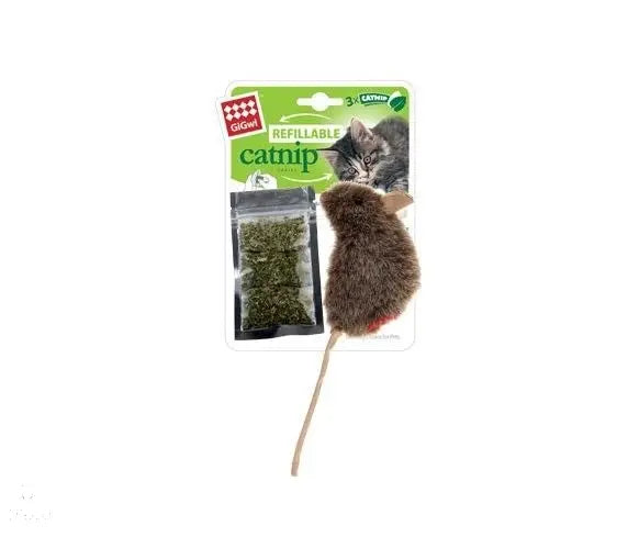 GIGWI Refill Catnip Mouse Toy Gigwi