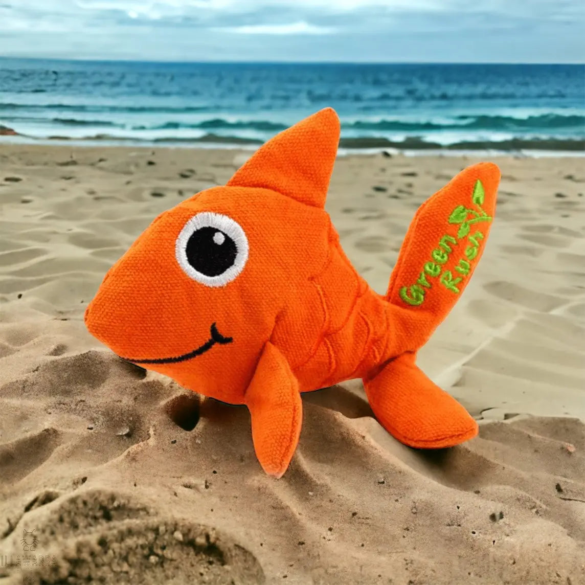 Green Rush Goldfish Cat Toy All For Paws