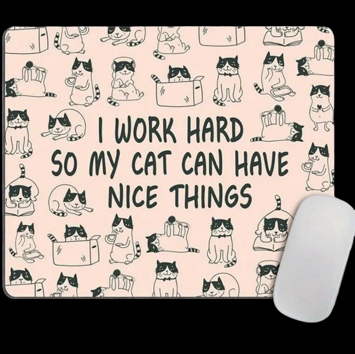 Cat Themed Mouse Pad