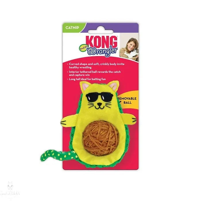 KONG Cat Wrangler Avacato Kong