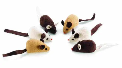 Mini Mice with Catnip 6 pcs Precious Paws