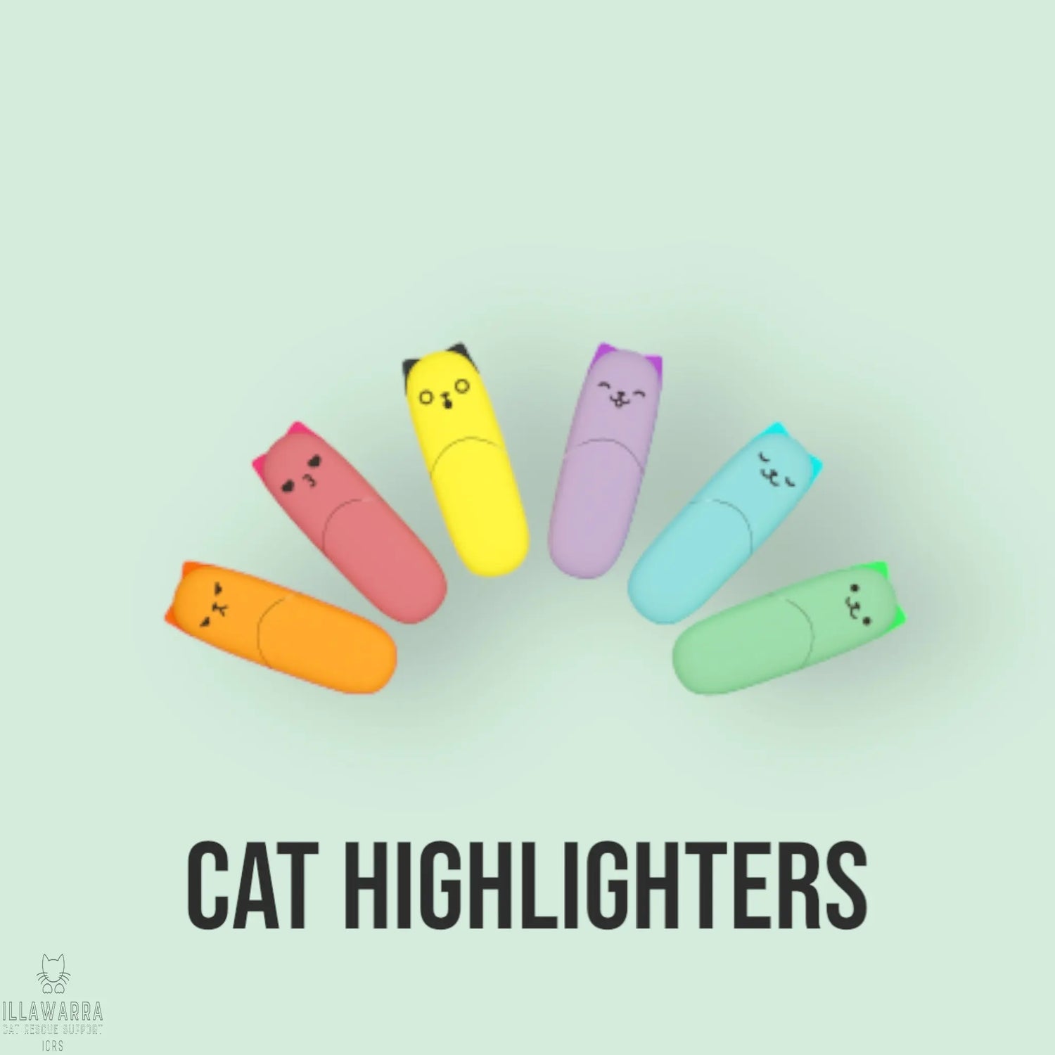 Mustard – Kiity Cat Highlighters Mustard