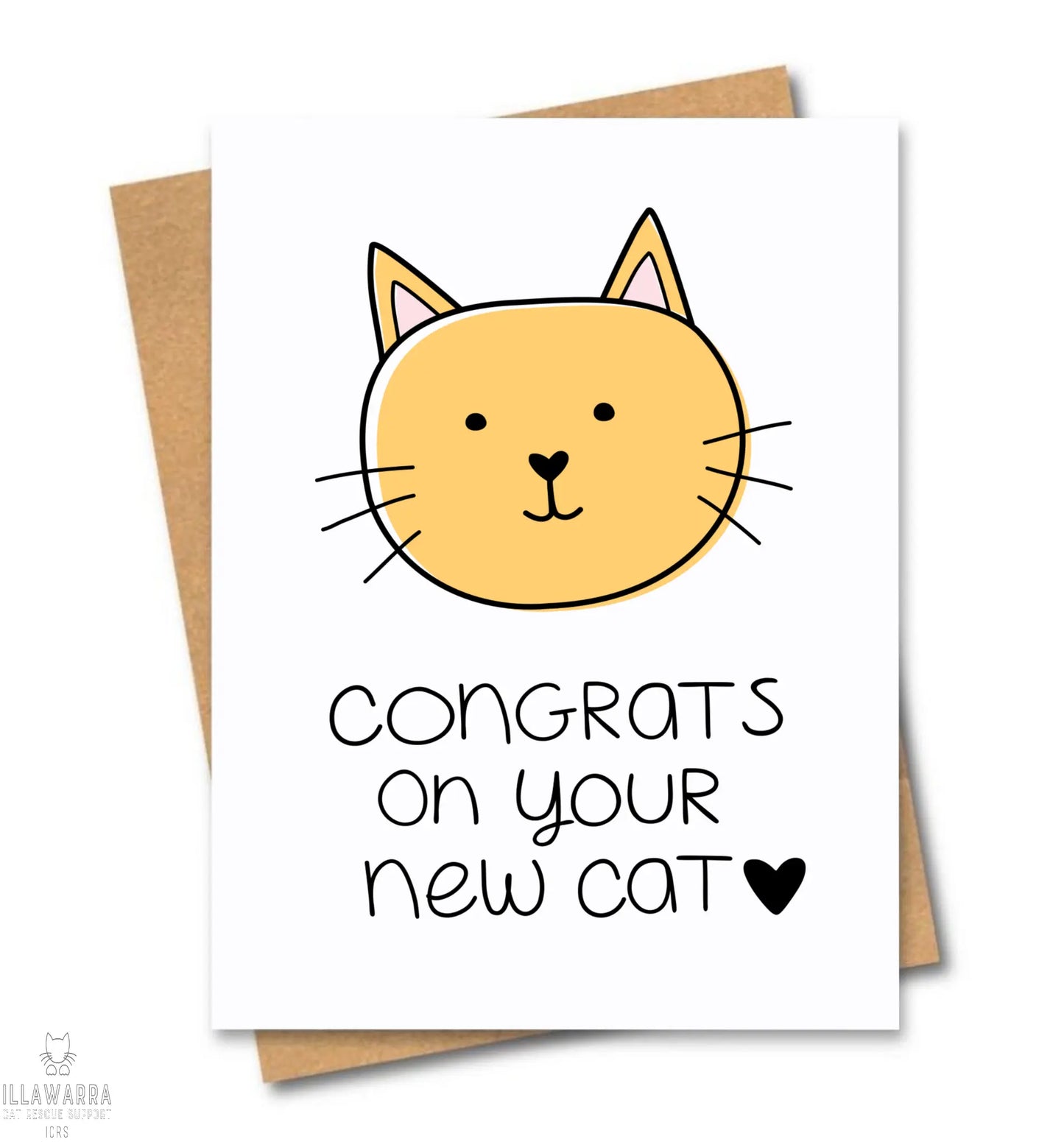 New Cat - Greeting Cards Friends of Henry Paper Co