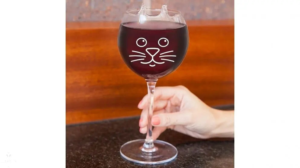 REDUCED - BigMouth The Purrfect Wine Glass Bigmouth