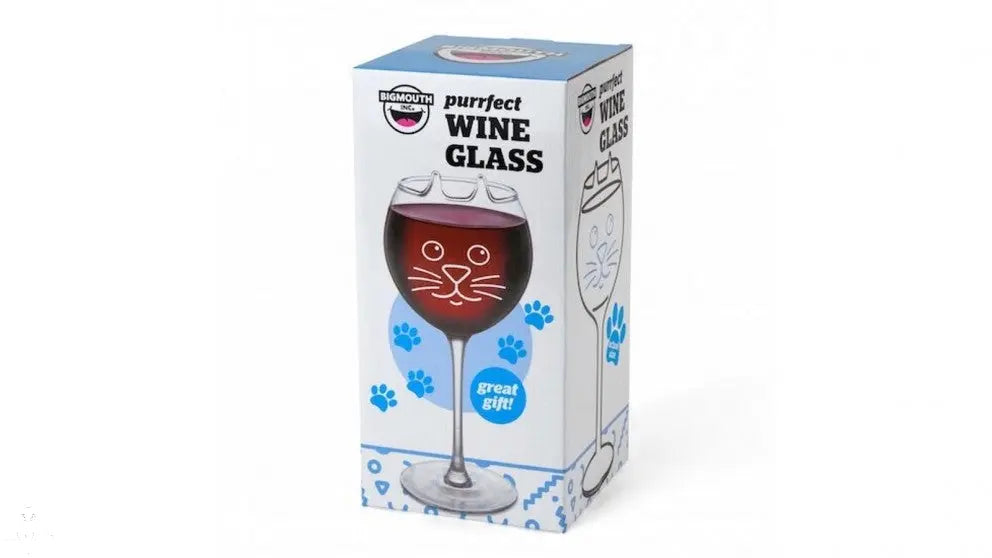 REDUCED - BigMouth The Purrfect Wine Glass Bigmouth