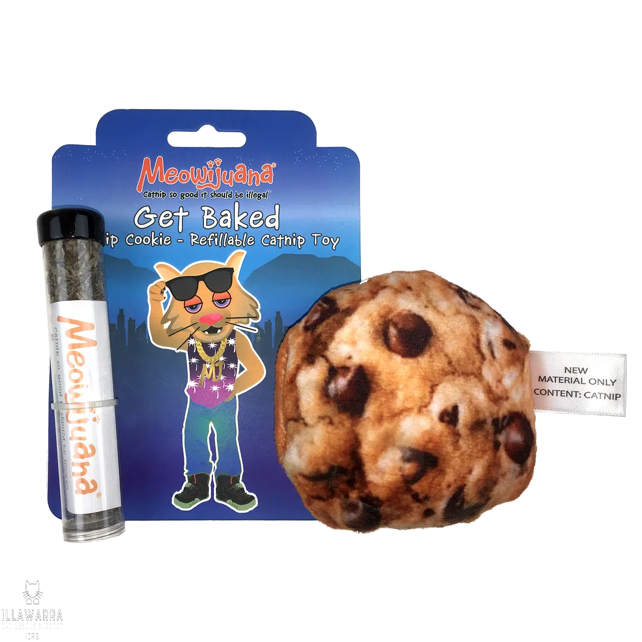 REDUCED - Get Baked Catnip Refillable Cat Toy Meowijuana