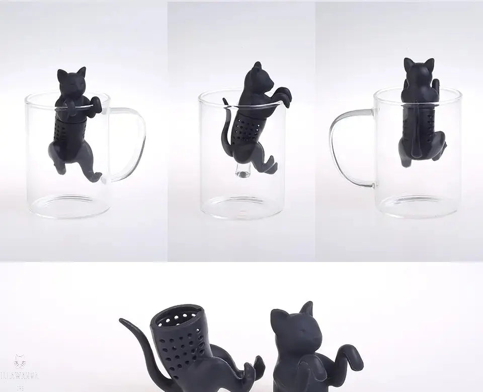 Reusable Silicone Cat Tea Infuser Strainer Illawarra Cat Rescue Support