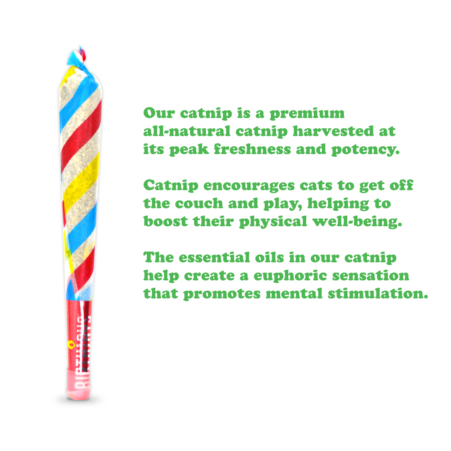 Meowijuana® Birthjays™ - Party Sized Catnip Joints - Illawarra Cat Rescue Support Shop