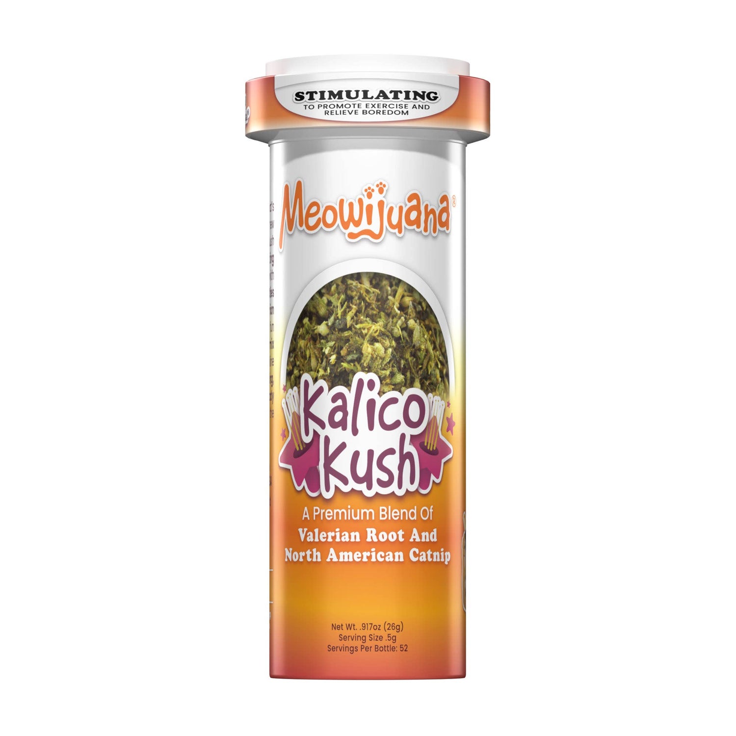 Meowijuana® Kalico Kush - Valerian Root and Catnip Blend - Illawarra Cat Rescue Support Shop